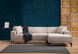 Atelier Del Sofa Petra R Corner - Sofá Esquinero Blanco